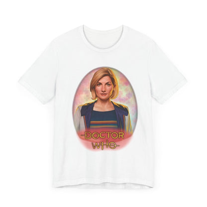 13th Doctor (Jodie Whittaker) and Doctor Who logo. - soapbox169 - A Little Gift Shop