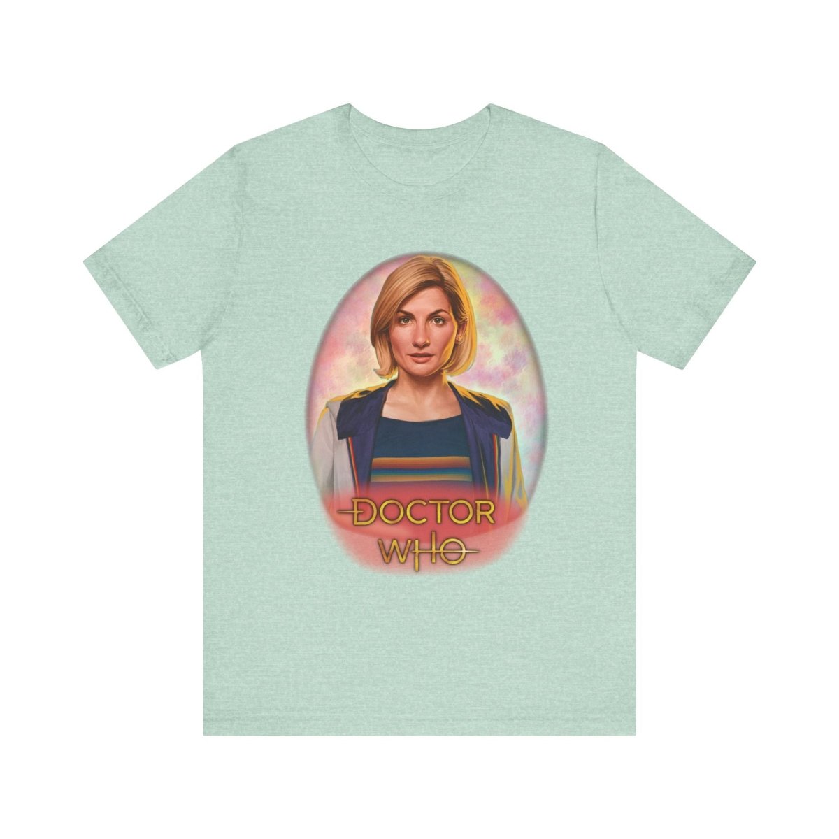 13th Doctor (Jodie Whittaker) and Doctor Who logo. - soapbox169 - A Little Gift Shop