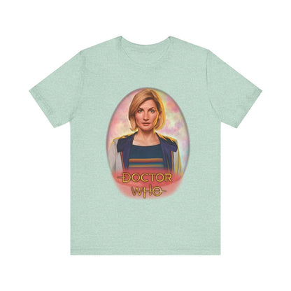 13th Doctor (Jodie Whittaker) and Doctor Who logo. - soapbox169 - A Little Gift Shop