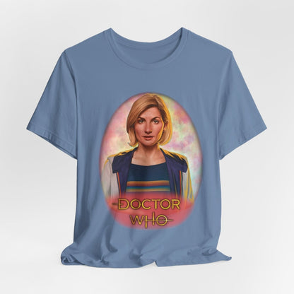 13th Doctor (Jodie Whittaker) and Doctor Who logo. - soapbox169 - A Little Gift Shop