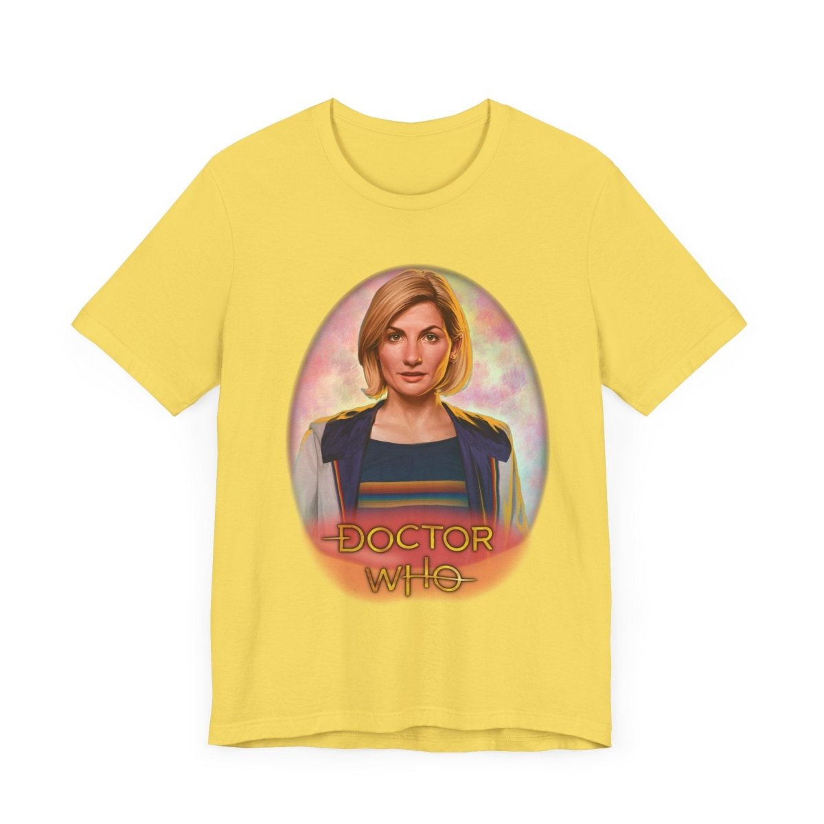 13th Doctor (Jodie Whittaker) and Doctor Who logo. - soapbox169 - A Little Gift Shop