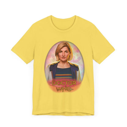 13th Doctor (Jodie Whittaker) and Doctor Who logo. - soapbox169 - A Little Gift Shop