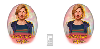 Doctor Who 13th Doctor Logo Mug — Jodie Whittaker