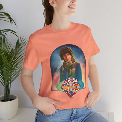 Doctor Who 4th Doctor Logo T-shirt — Tom Baker