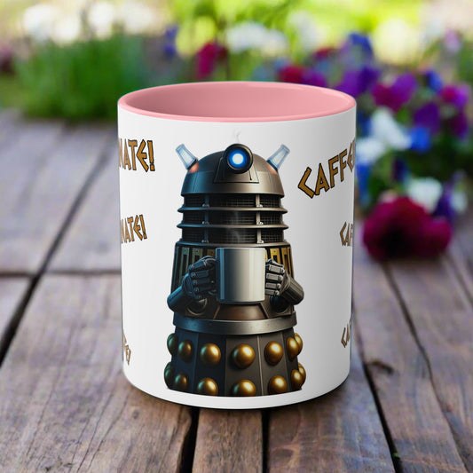 Doctor Who Dalek CAFFEINATE Mug No.5