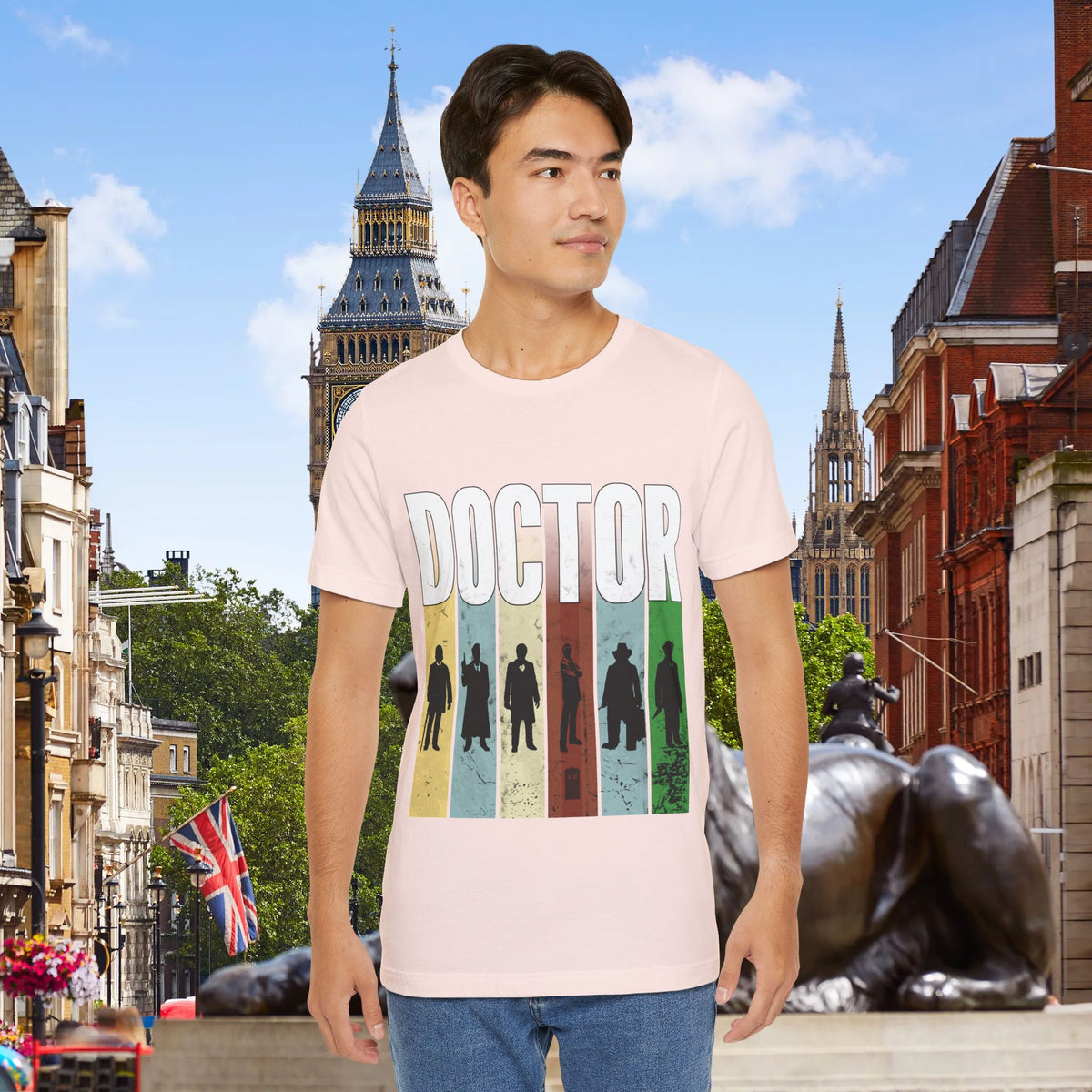 Doctor Who Doctor Silhouette Generally Awesome T-shirt