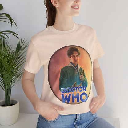 Doctor Who 8th Doctor Logo T-shirt — Paul McGann