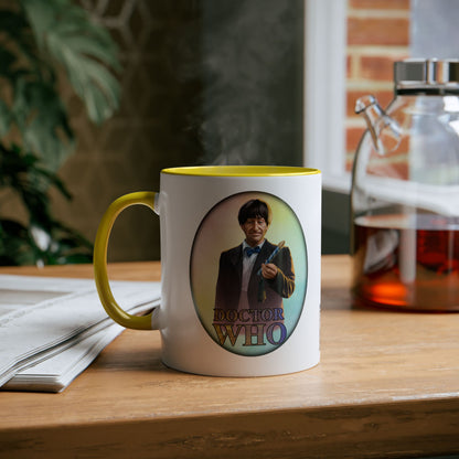 Doctor Who 2nd Doctor Logo Mug — Patrick Troughton