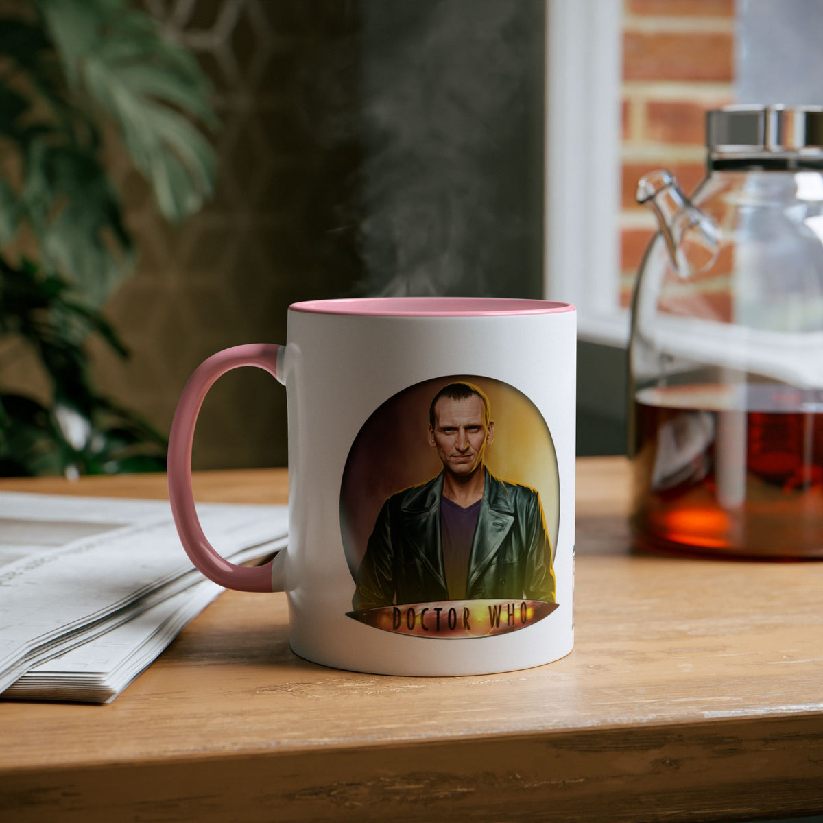 Doctor Who 9th Doctor Logo Mug — Christopher Eccleston