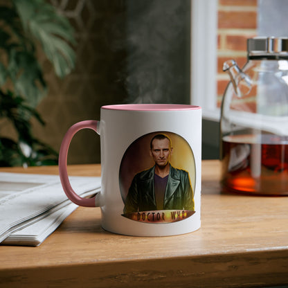 Doctor Who 9th Doctor Logo Mug — Christopher Eccleston