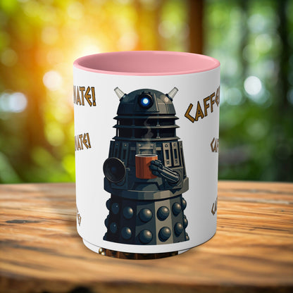 Doctor Who Dalek CAFFEINATE Mug No.1