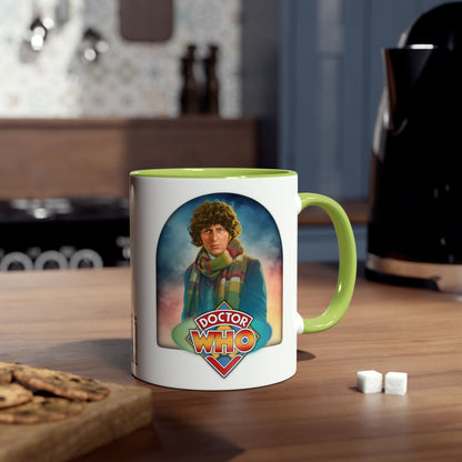 Doctor Who 4th Doctor Logo Mug — Tom Baker