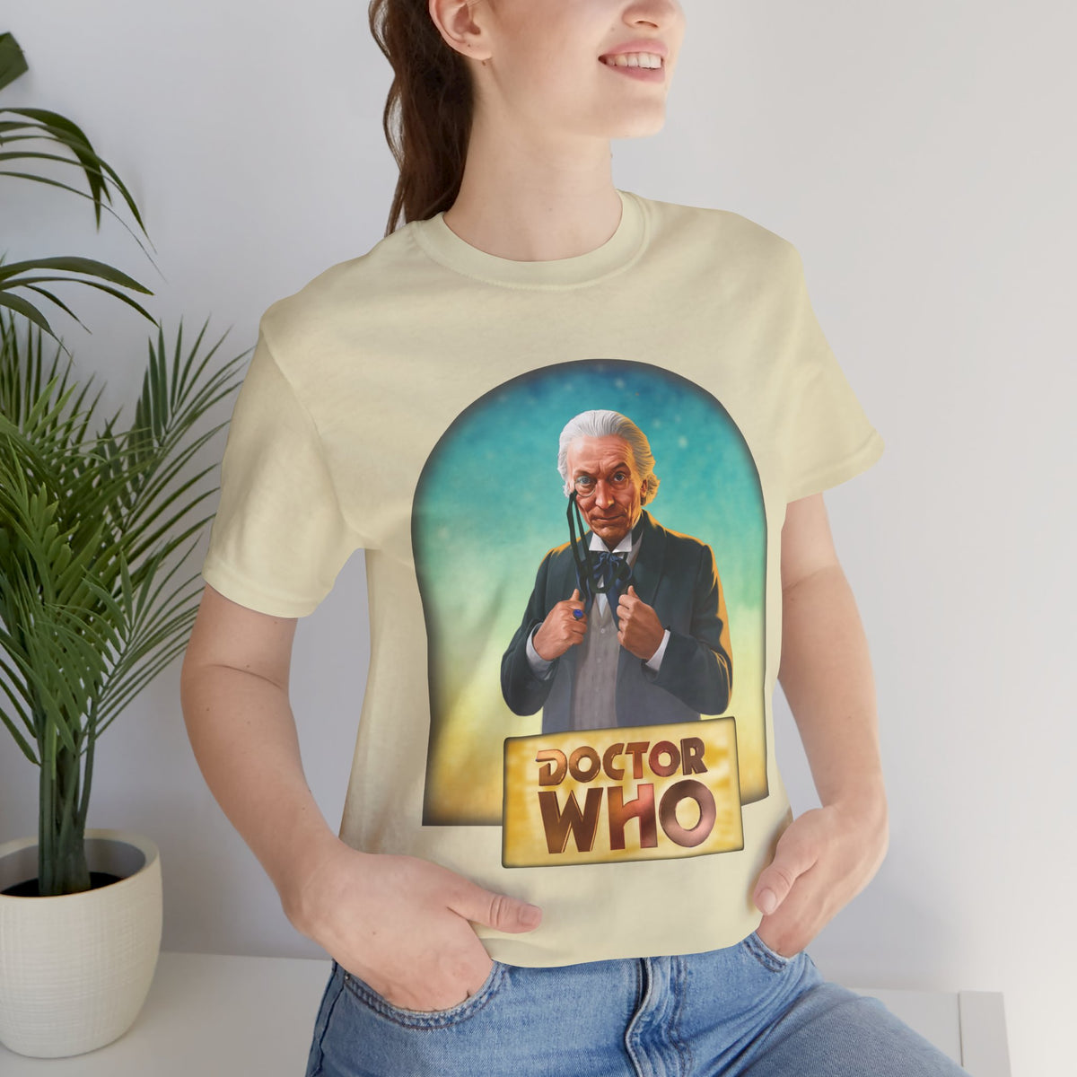 Doctor Who 1st Doctor Logo T-shirt — William Hartnell