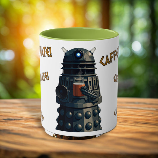 Doctor Who Dalek CAFFEINATE Mug No.1