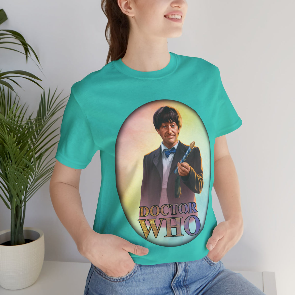 Doctor Who 2nd Doctor Logo T-shirt — Patrick Troughton