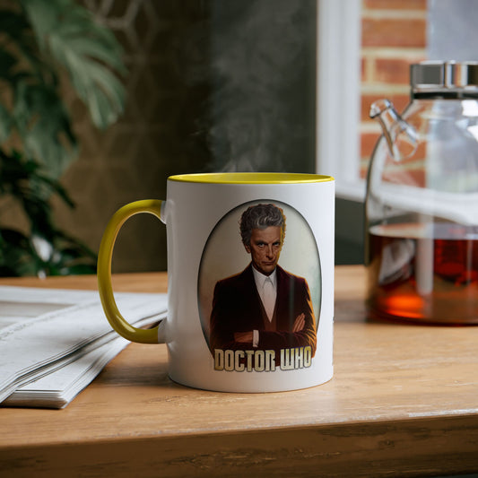 Doctor Who 12th Doctor Logo Mug — Peter Capaldi