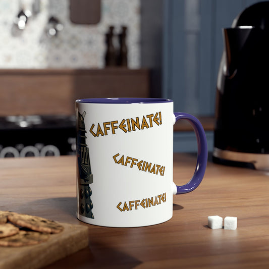 Doctor Who Dalek CAFFEINATE Mug No.1