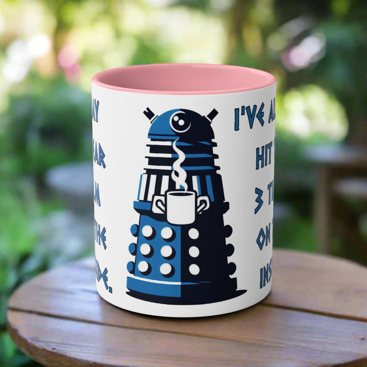 Doctor Who Dalek CAFFEINATE Mug No.10