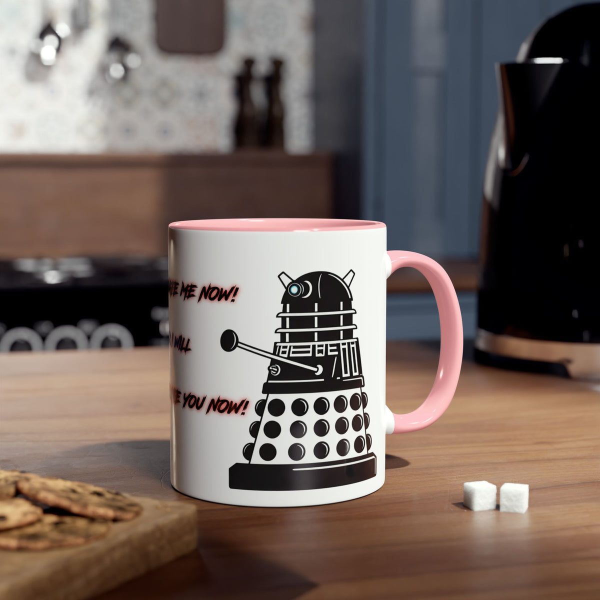 Doctor Who Dalek CAFFEINATE Mug No.14