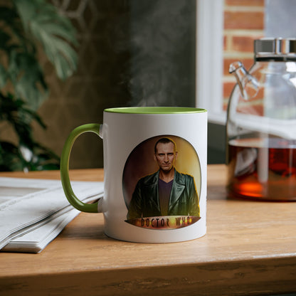 Doctor Who 9th Doctor Logo Mug — Christopher Eccleston