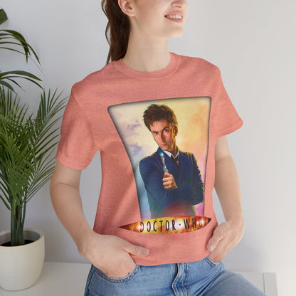 Doctor Who 10th & 14th Doctor Logo T-shirt — David Tennant