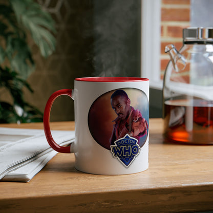 Doctor Who 15th Doctor Logo Mug — Ncuti Gatwa