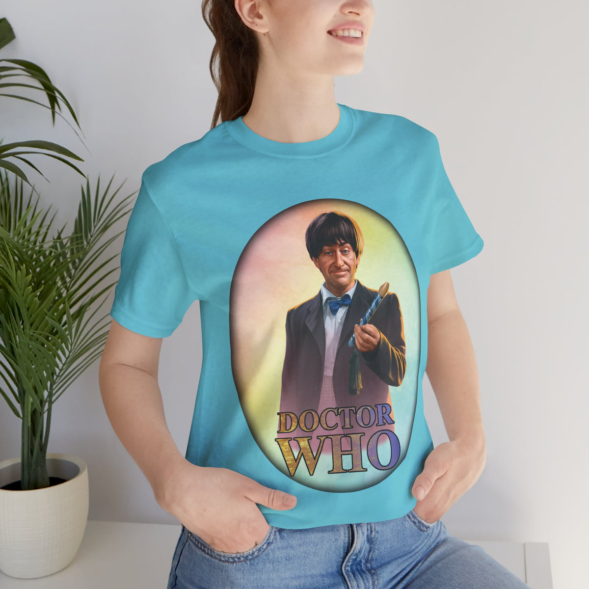 Doctor Who 2nd Doctor Logo T-shirt — Patrick Troughton