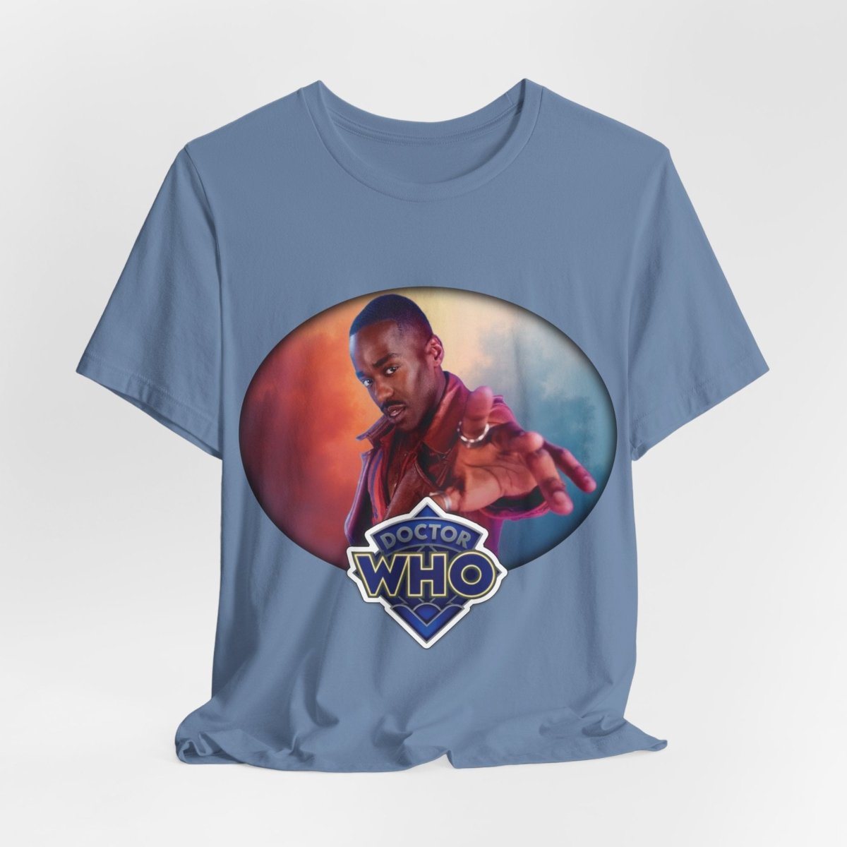 15th Doctor (Ncuti Gatwa) and Doctor Who logo. - soapbox169 - A Little Gift Shop