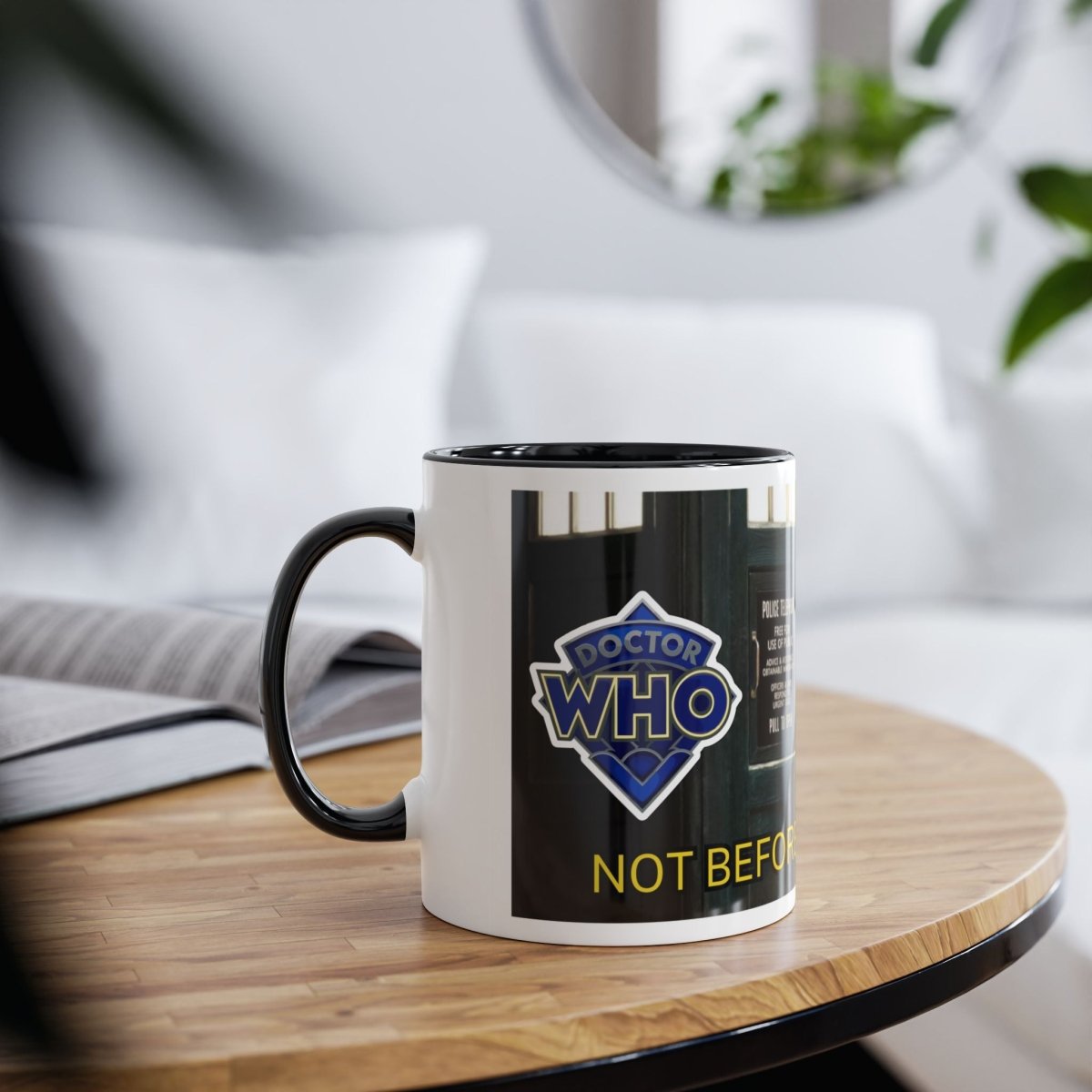 15th Doctor - NOT BEFORE COFFEE, HONEY! - mug - Mug
