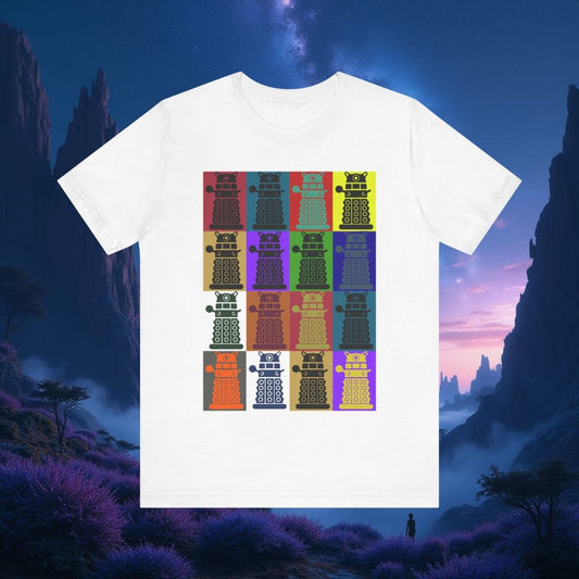 16 Daleks Warhol style. - soapbox169 - A Little Gift Shop