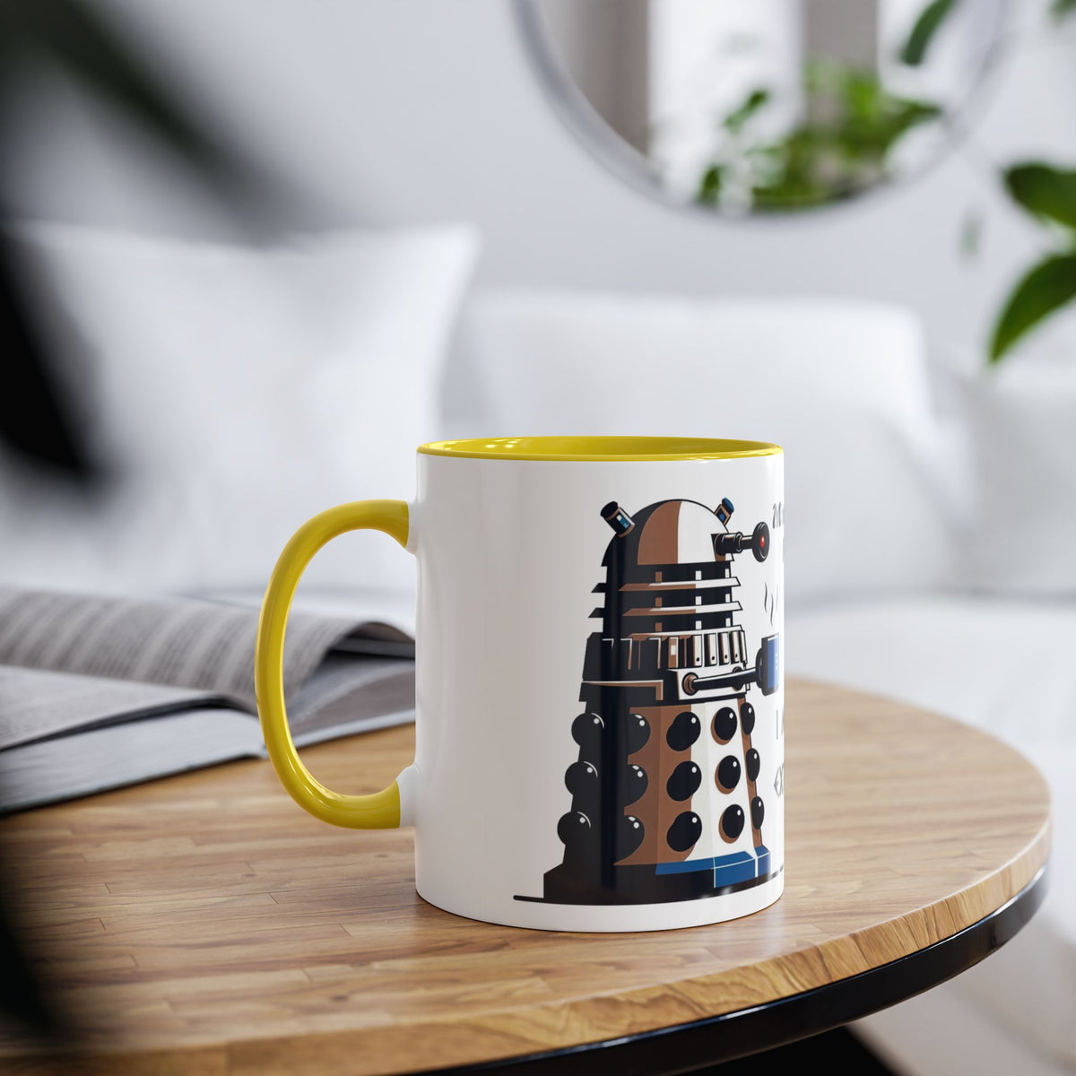 Doctor Who Dalek CAFFEINATE Mug No.9