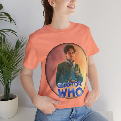 Doctor Who 8th Doctor Logo T-shirt — Paul McGann