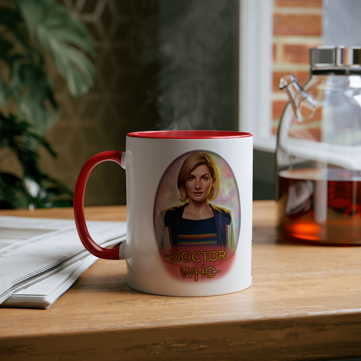 Doctor Who 13th Doctor Logo Mug — Jodie Whittaker