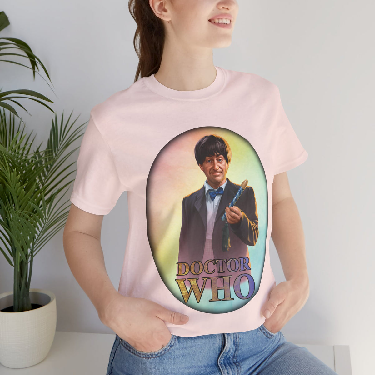 Doctor Who 2nd Doctor Logo T-shirt — Patrick Troughton