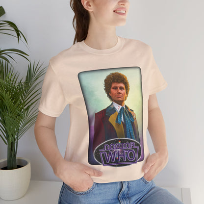 Doctor Who 6th Doctor Logo T-shirt — Colin Baker