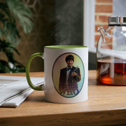 Doctor Who 2nd Doctor Logo Mug — Patrick Troughton