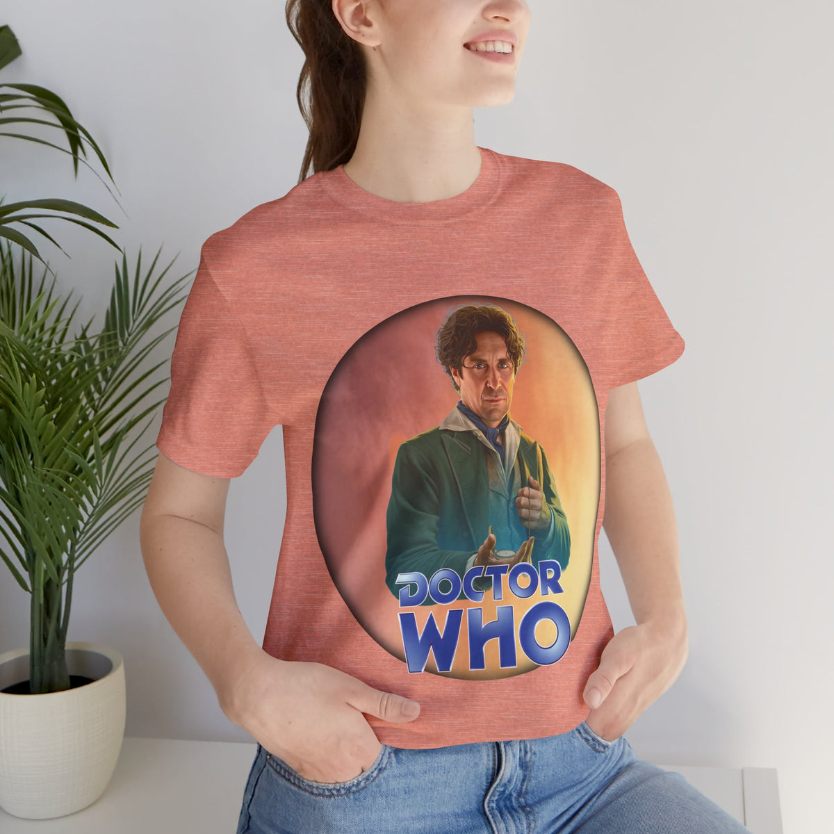 Doctor Who 8th Doctor Logo T-shirt — Paul McGann