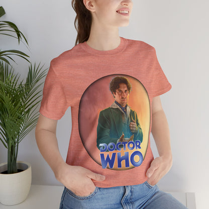 Doctor Who 8th Doctor Logo T-shirt — Paul McGann