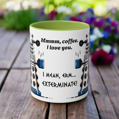 Doctor Who Dalek CAFFEINATE Mug No.9