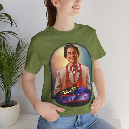 Doctor Who 7th Doctor Logo T-shirt — Sylvester McCoy