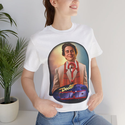 Doctor Who 7th Doctor Logo T-shirt — Sylvester McCoy