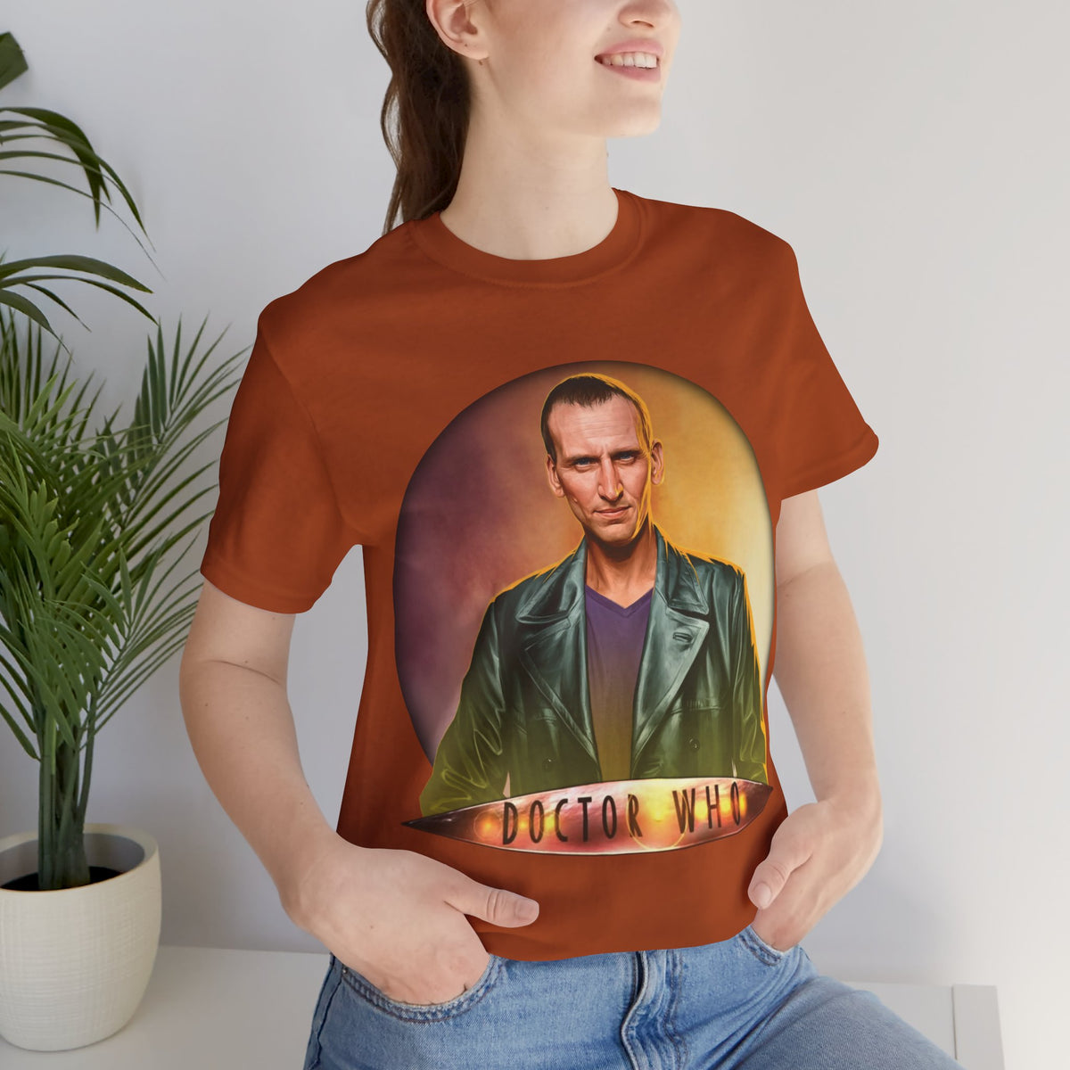 Doctor Who 9th Doctor Logo T-shirt — Christopher Eccleston