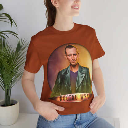 Doctor Who 9th Doctor Logo T-shirt — Christopher Eccleston