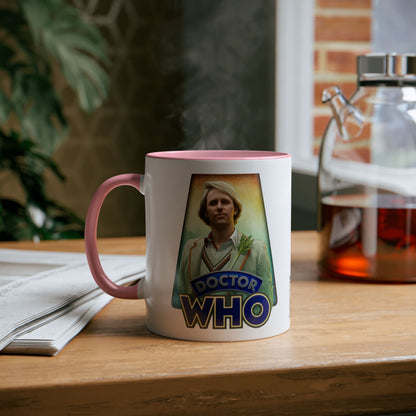 Doctor Who 5th Doctor Logo Mug — Peter Davison