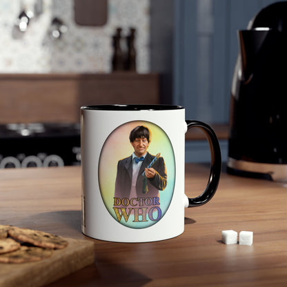 Doctor Who 2nd Doctor Logo Mug — Patrick Troughton
