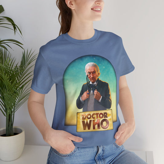 Doctor Who 1st Doctor Logo T-shirt — William Hartnell
