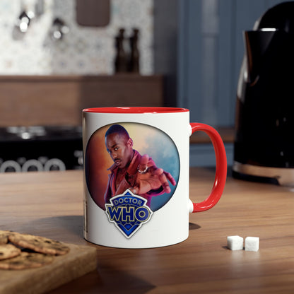Doctor Who 15th Doctor Logo Mug — Ncuti Gatwa