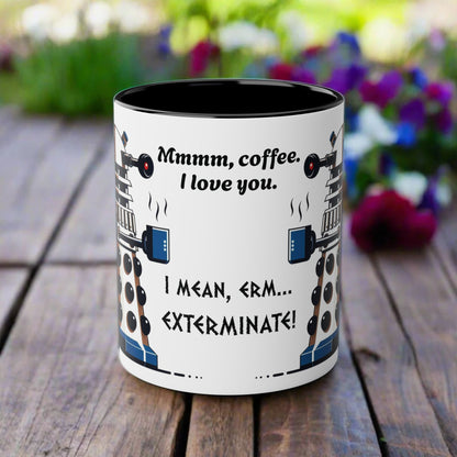 Doctor Who Dalek CAFFEINATE Mug No.9