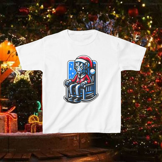 Doctor Who Cyber Santa Christmas Kids T-shirt — Very Tired