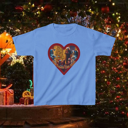 Doctor Who Dalek Christmas Kids T-shirt — Even Daleks Like Xmas